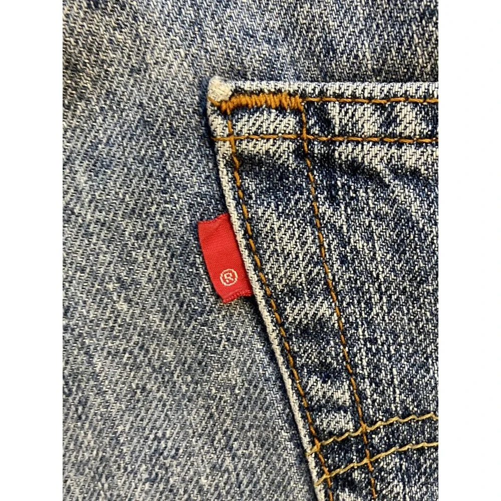 Levi's 550 Relaxed‎ Fit Denim Shorts Men's 36 Med Wash 90's Y2K Skater Grunge